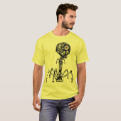 T-shirt Steampunk_Phage dans la couleur vivante (Devant entier)