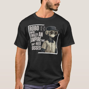 T-shirt Steampunk Robo Juge-arbitre - Pas besoin de lunett