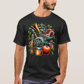 T-shirt Steampunk Rosh Hashanah (Devant)