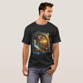T-shirt Steampunk/Time Machine, Time/Space/Continuum 6003X (Devant entier)