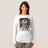 T-shirt Steampunk Victorian Industrial Winter Ice Queen (Devant entier)