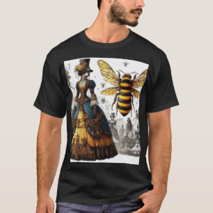 T-shirt Steampunk Vintage Victorian Queen Bee Gown