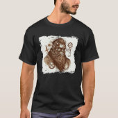 T-shirt Steampunk Yeti (Devant)