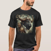T-shirt Steampunk Zodiac Taurus (Devant)