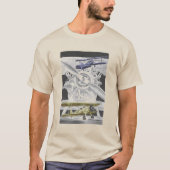 T-shirt Stearman Biplane (Devant)