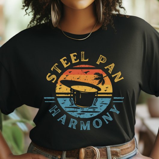 T-shirt Steel Pan Harmony, Carnaval de Trini