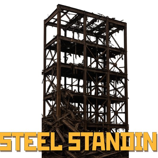 T-shirt "STEEL STANDING – Tougher Than a Demolition!"