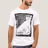 T-shirt STEELHEAD FOREVER! mono(Fish Forever series 010) (Devant)