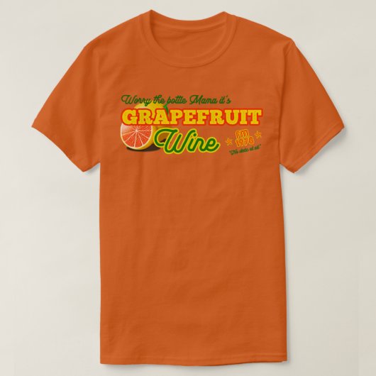 T-shirt Steely Dan FM Grapefruit Wine 1978 (Design devant)