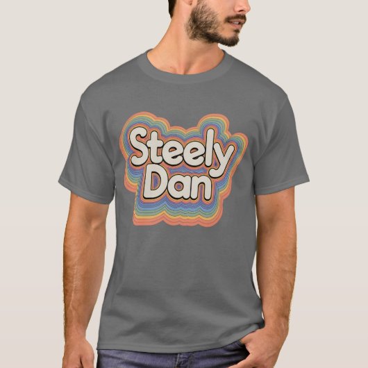 T-shirt Steely Dan Rétro 70s (Devant)