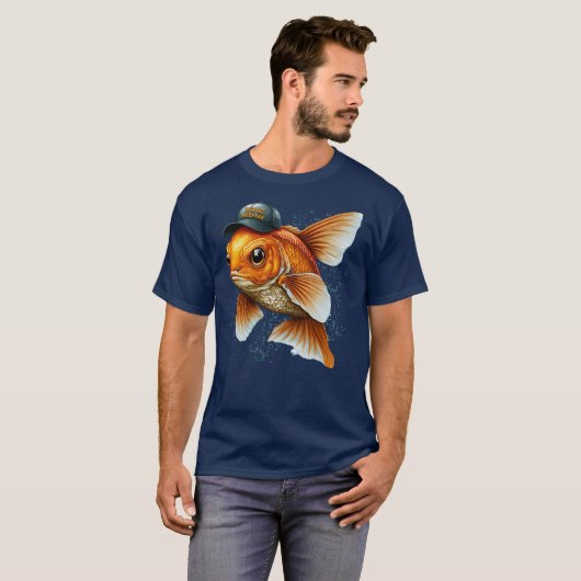 T-shirt Steet Goldfish en Casquette Nowruz Mobarak (Devant entier)
