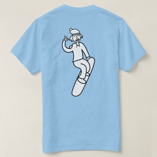 T-shirt Steezy Boarder (Design dos)