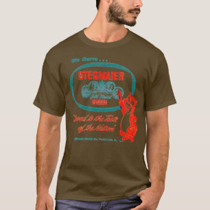 T-shirt Stegmaier Bière Vintage apparence défraîchie Desig