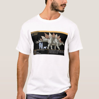 T-shirt Stégosaure - Biologie de dinosaure jurassique