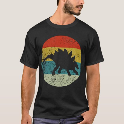 T-shirt stégosaurus (Devant)