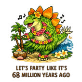 T-shirt Stegosaurus Hula Dancer