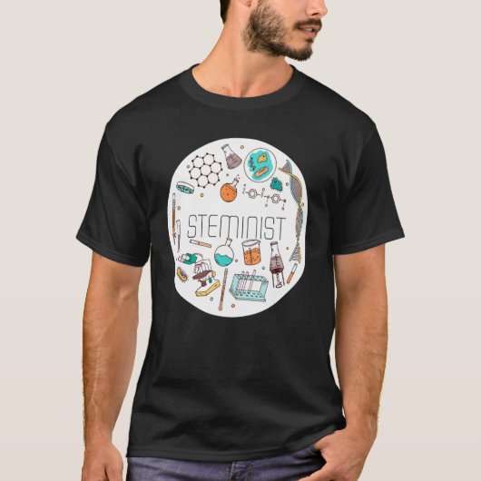 T-shirt Stéiniste Science Technologie Génie Math Stem (Devant)