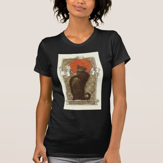 T-shirt Steinlein's Cat - Art Nouveau (Devant)