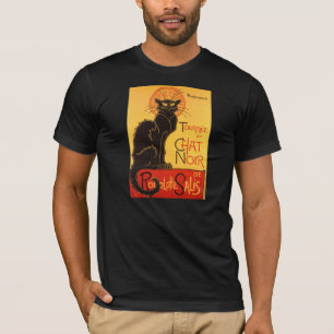 T-shirt Steinlen : Conversation Noir
