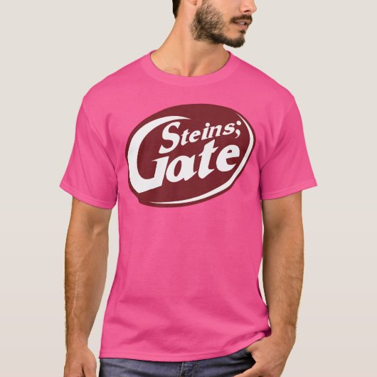 T-shirt Steinsgate - Une boisson intellectuelle (Devant)