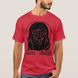 T-shirt Stelio Kontos blk par Tais s