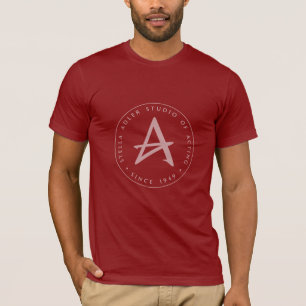T-shirt Stella Adler Studio Brandmark Tee - shirt rouge