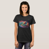 T-shirt Stellar Dream Nebula Design (Devant entier)
