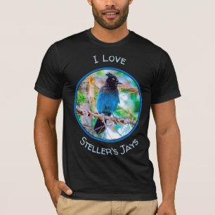 T-shirt Steller's Jay - Photographie originale
