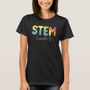 T-shirt Stem Enseignant Retour À L'École Garçons Filles St