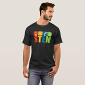 T-shirt Stem Enseignant Science Technologie Génie Math (Devant entier)
