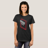 T-shirt STEM Enseignant Titre du poste Appréciation Rétro (Devant entier)