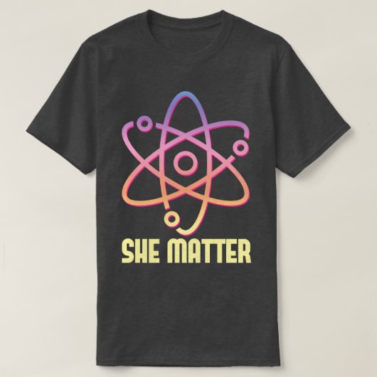 T-shirt Stéméniste, elle compte (Design devant)