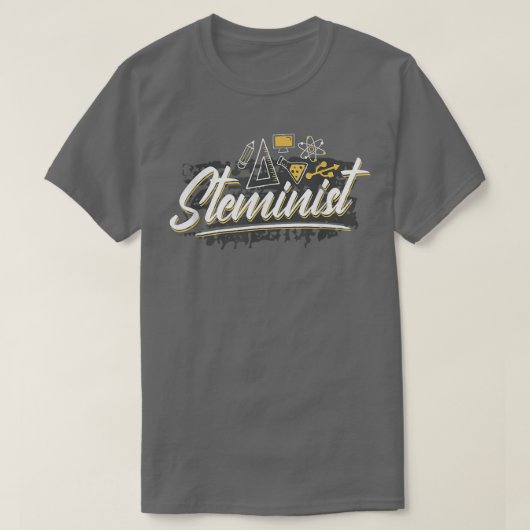 T-shirt Stéménite Science Technologie Génie Math STEM (Design devant)
