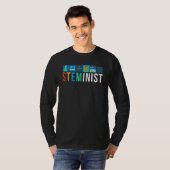 T-shirt Steminist Science Technology Engineering Math STEM (Devant entier)
