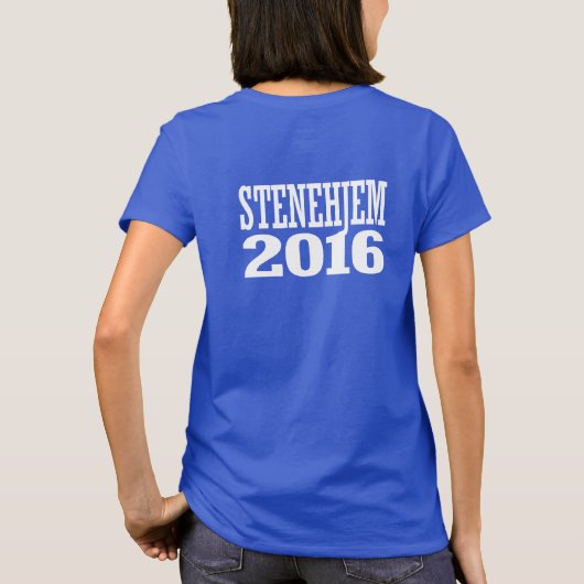 T-shirt Stenehjem - Wayne Stenehjem 2016 (Dos)