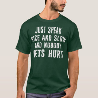 T-shirt Stenographer Stenographer Typist Cadeau Parler