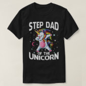 T-shirt STEP DAD De La licorne (Design devant)