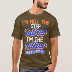 T-shirt Stepdad Bonus Père Step Papa Fête des pères Papa P