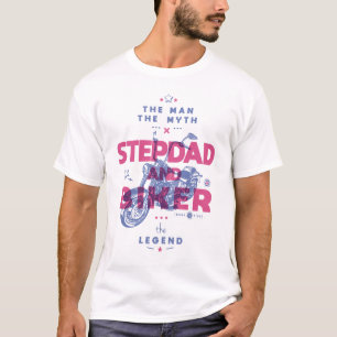 T-shirt Stepdad et moker l'homme le mythe la légende