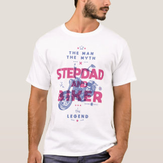 T-shirt Stepdad et moker l'homme le mythe la légende