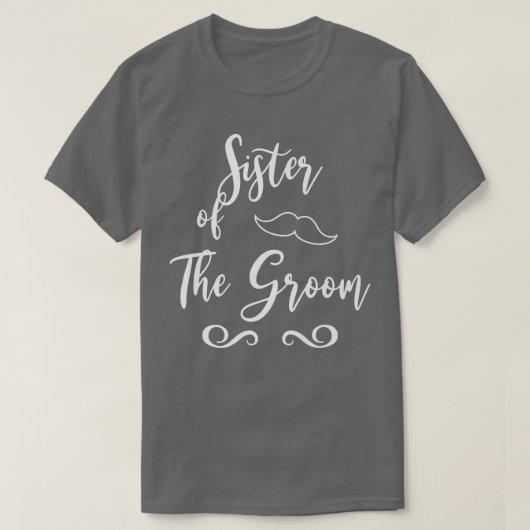 T-shirt Stepfather of Bride & Groom Mariage Matching (Design devant)