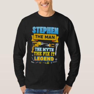 T-shirt Stephen l'homme mythe réparer la légende père jour