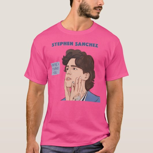 T-shirt Stephen Sanchez (Devant)