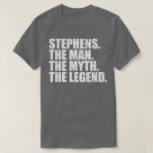 T-shirt StephensStephens Nom de famille Stephens nom de fa (Design devant)