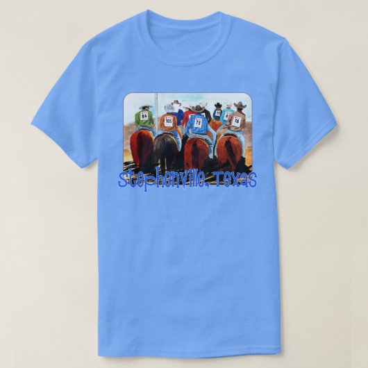 T-shirt Stephenville Texas Rodeo (Design devant)