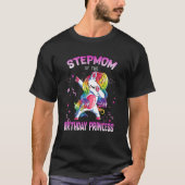 T-shirt Stepmere de la fête d'anniversaire Princesse Dabbi (Devant)