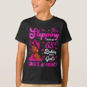 T-shirt Stepng Into My 65th Birthday Christian Bday Women (Devant)