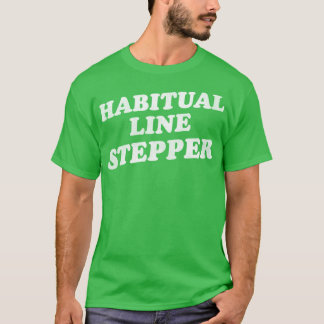 T-shirt Stepper de ligne Habituelle