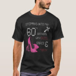 T-shirt Stepping Into My 60th Birthday With Gods Grace And<br><div class="desc">Pénétrer Dans Mon 60E Anniversaire Avec Dieux Grâce Et Miséricorde.</div>