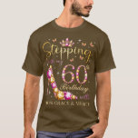 T-shirt Stepping Into My 60th Birthday With Gods Grace & M<br><div class="desc">Passez À Mon 60E Anniversaire Avec Dieux Grace & Mercy Cute Premium.</div>
